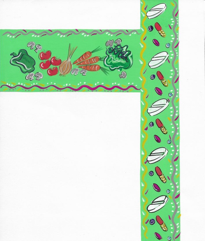 Health and well-being. Fresh produce verses supplements.